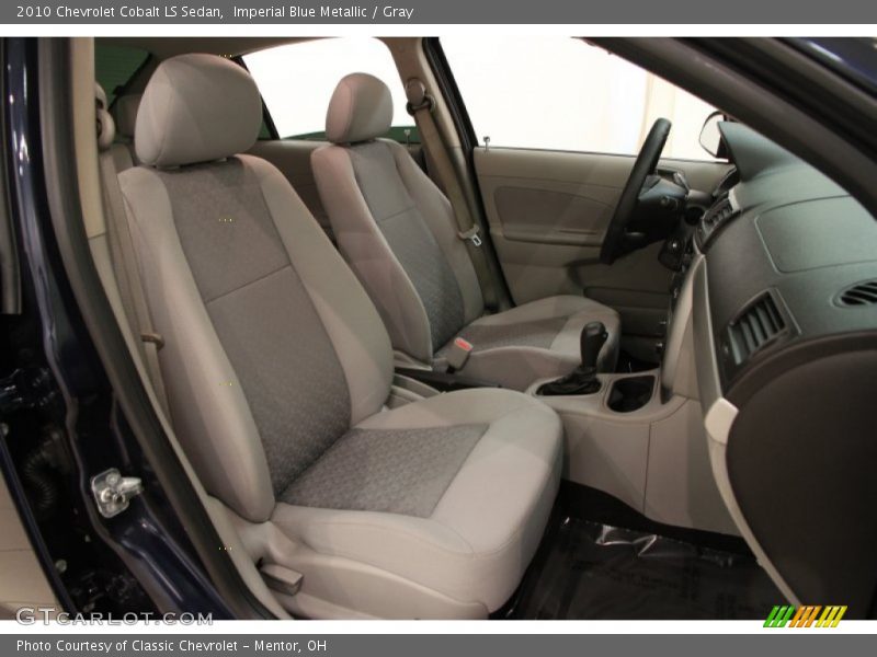 Imperial Blue Metallic / Gray 2010 Chevrolet Cobalt LS Sedan