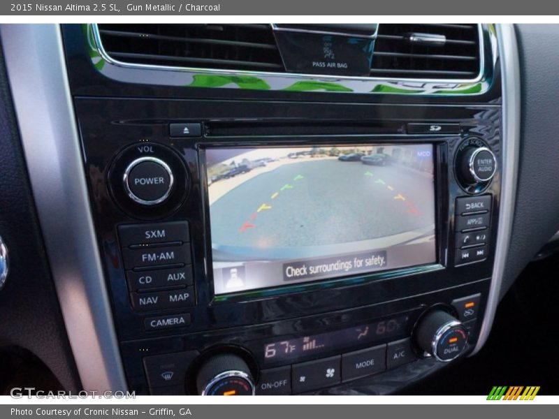 Gun Metallic / Charcoal 2015 Nissan Altima 2.5 SL