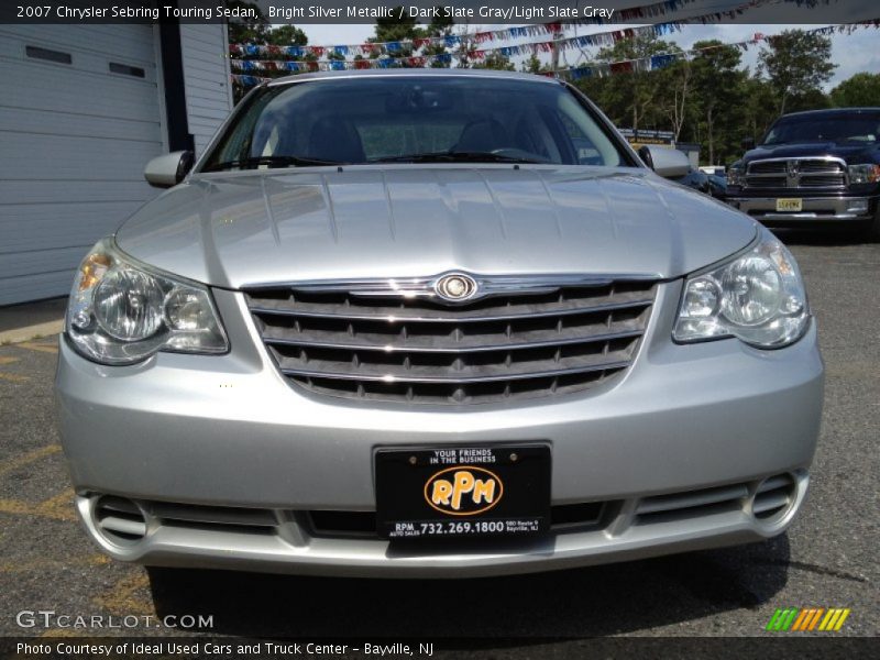 Bright Silver Metallic / Dark Slate Gray/Light Slate Gray 2007 Chrysler Sebring Touring Sedan