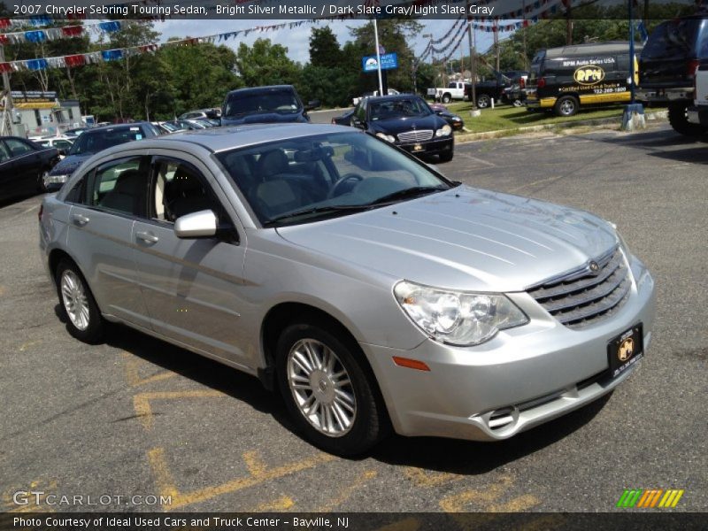 Bright Silver Metallic / Dark Slate Gray/Light Slate Gray 2007 Chrysler Sebring Touring Sedan