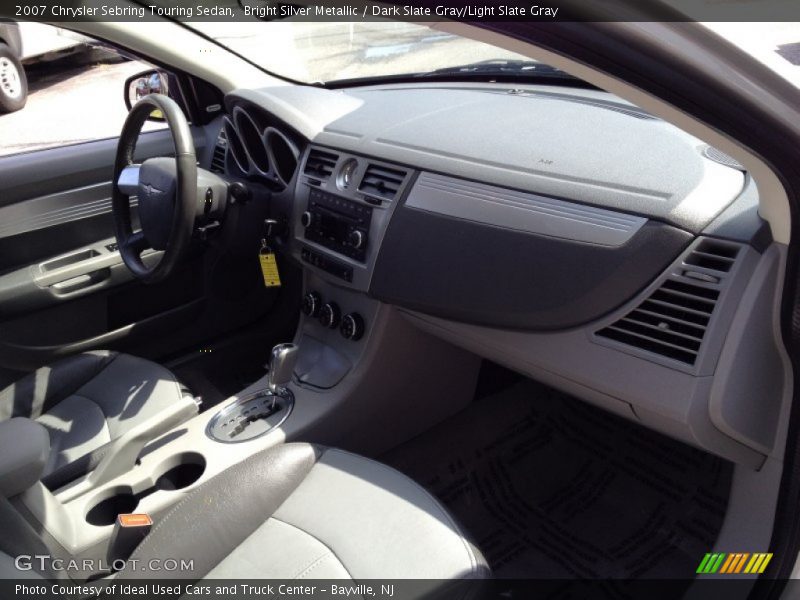 Bright Silver Metallic / Dark Slate Gray/Light Slate Gray 2007 Chrysler Sebring Touring Sedan