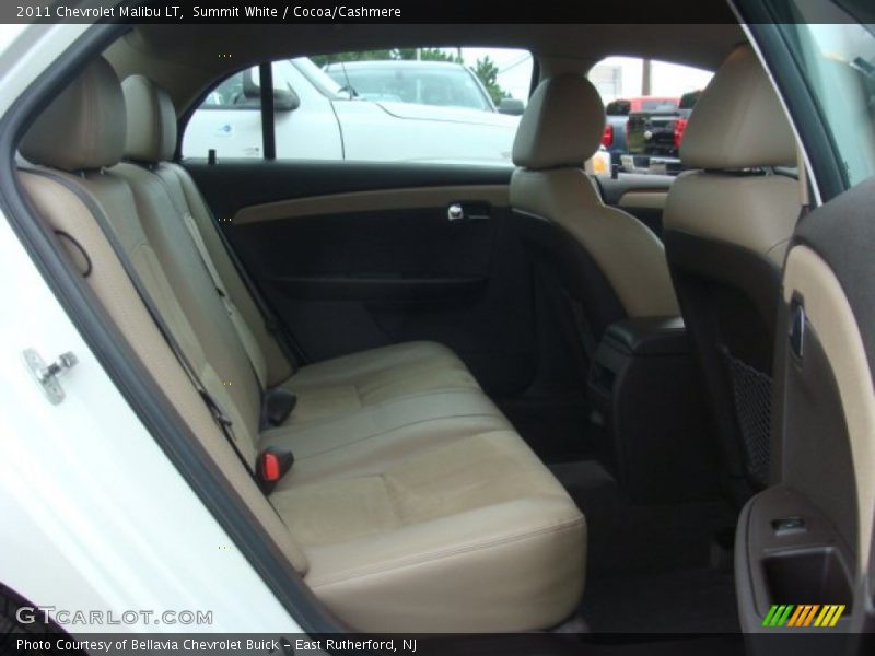 Summit White / Cocoa/Cashmere 2011 Chevrolet Malibu LT