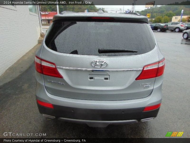 Iron Frost / Gray 2014 Hyundai Santa Fe Limited Ultimate AWD