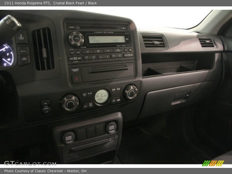 Crystal Black Pearl / Black 2011 Honda Ridgeline RTS