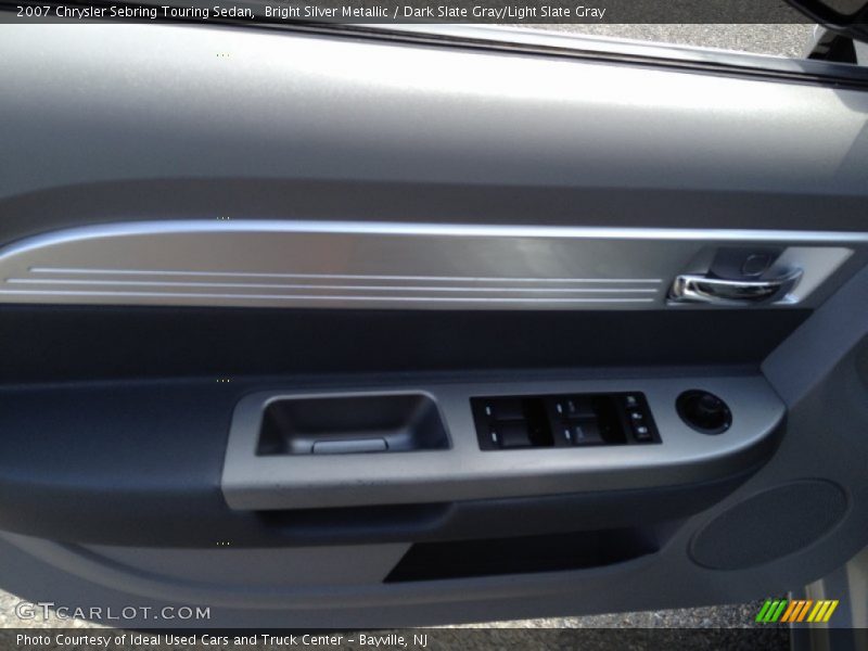 Bright Silver Metallic / Dark Slate Gray/Light Slate Gray 2007 Chrysler Sebring Touring Sedan