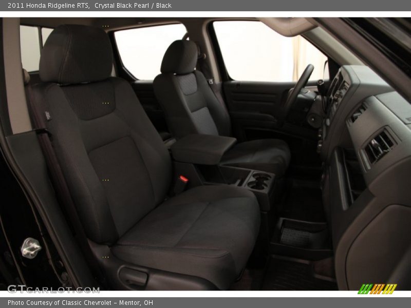Crystal Black Pearl / Black 2011 Honda Ridgeline RTS