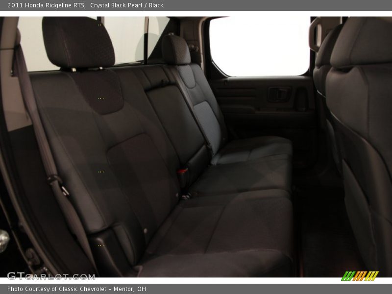 Crystal Black Pearl / Black 2011 Honda Ridgeline RTS