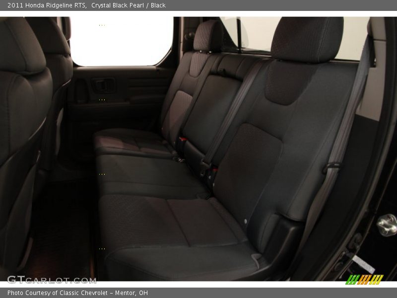Crystal Black Pearl / Black 2011 Honda Ridgeline RTS