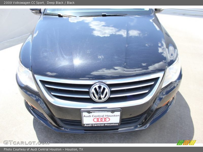 Deep Black / Black 2009 Volkswagen CC Sport