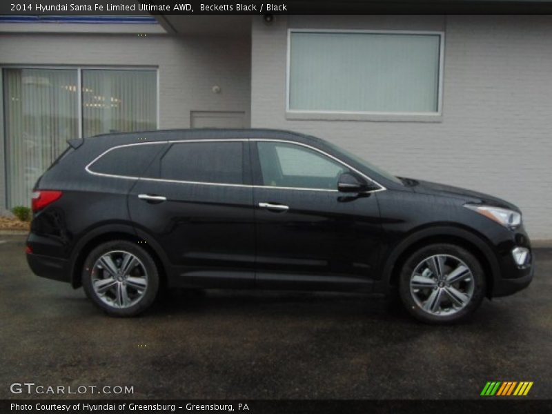  2014 Santa Fe Limited Ultimate AWD Becketts Black