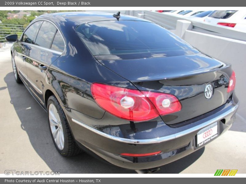 Deep Black / Black 2009 Volkswagen CC Sport
