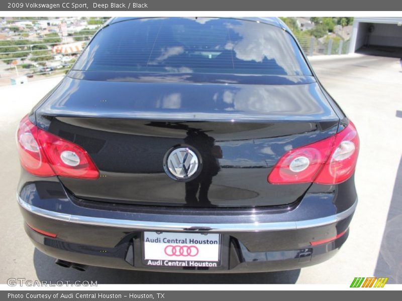 Deep Black / Black 2009 Volkswagen CC Sport