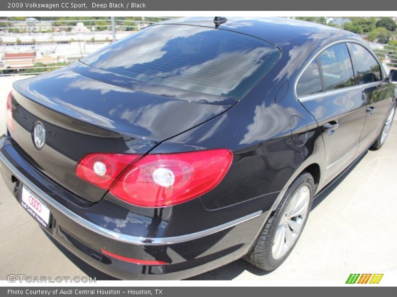 Deep Black / Black 2009 Volkswagen CC Sport