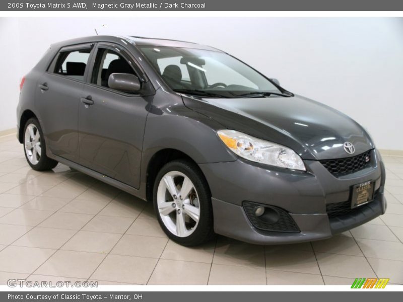 Magnetic Gray Metallic / Dark Charcoal 2009 Toyota Matrix S AWD