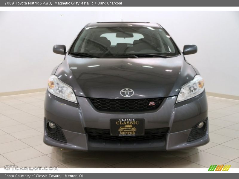 Magnetic Gray Metallic / Dark Charcoal 2009 Toyota Matrix S AWD