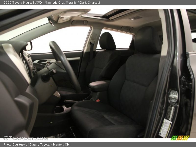 Magnetic Gray Metallic / Dark Charcoal 2009 Toyota Matrix S AWD