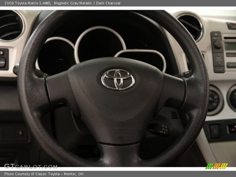 Magnetic Gray Metallic / Dark Charcoal 2009 Toyota Matrix S AWD