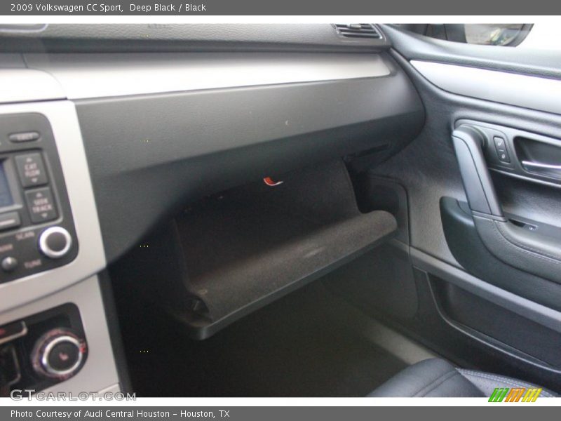 Deep Black / Black 2009 Volkswagen CC Sport