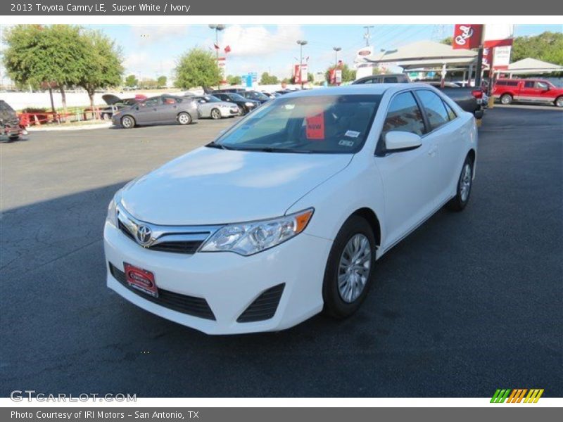 Super White / Ivory 2013 Toyota Camry LE