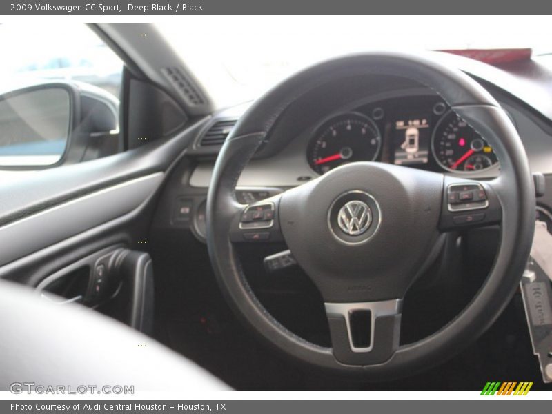 Deep Black / Black 2009 Volkswagen CC Sport