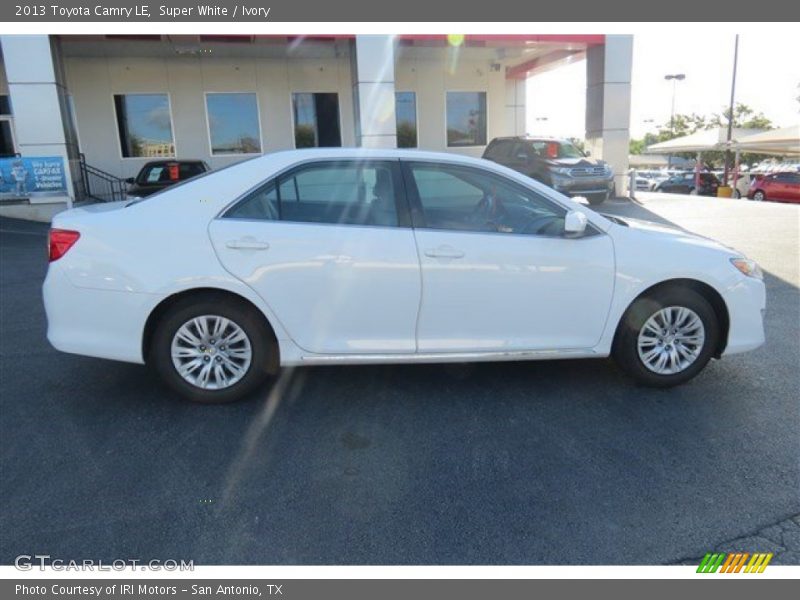 Super White / Ivory 2013 Toyota Camry LE