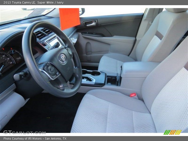 Super White / Ivory 2013 Toyota Camry LE