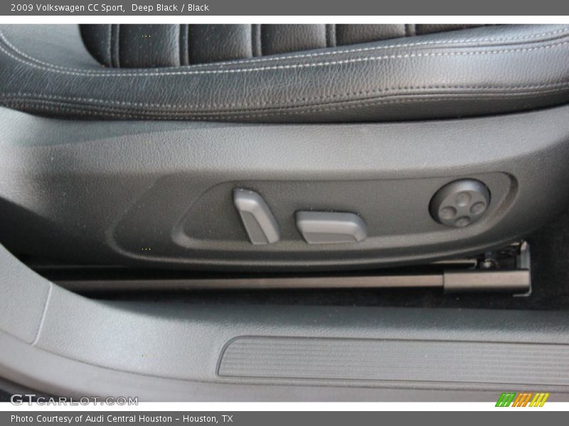 Deep Black / Black 2009 Volkswagen CC Sport