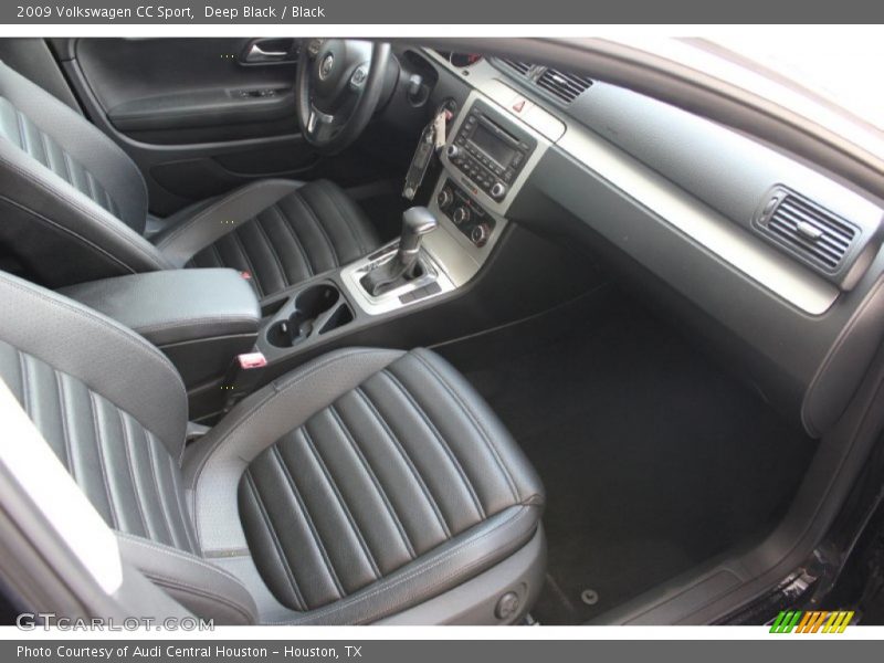 Deep Black / Black 2009 Volkswagen CC Sport