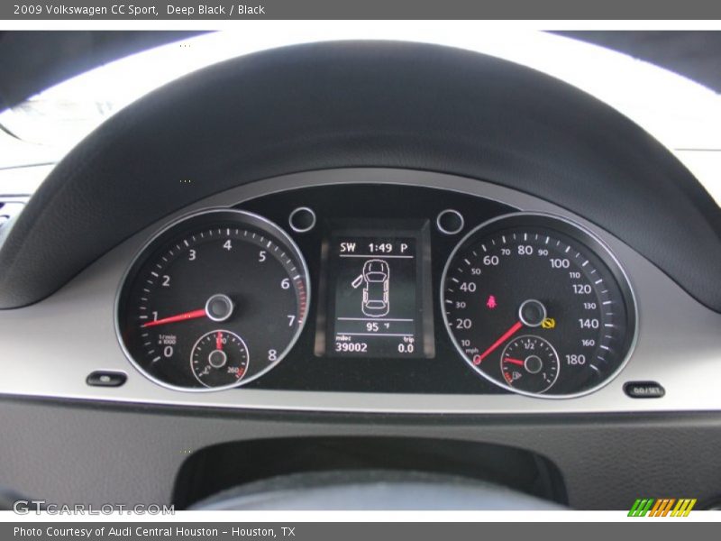 Deep Black / Black 2009 Volkswagen CC Sport