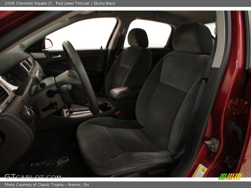 Red Jewel Tintcoat / Ebony Black 2008 Chevrolet Impala LT