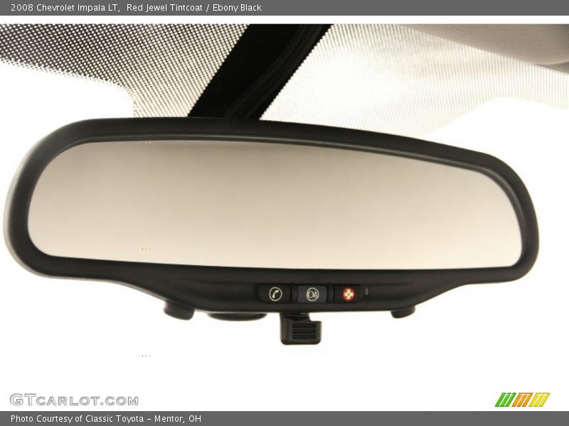 Red Jewel Tintcoat / Ebony Black 2008 Chevrolet Impala LT
