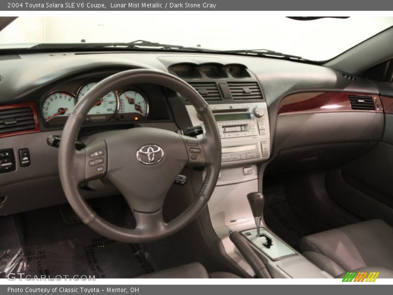 Lunar Mist Metallic / Dark Stone Gray 2004 Toyota Solara SLE V6 Coupe
