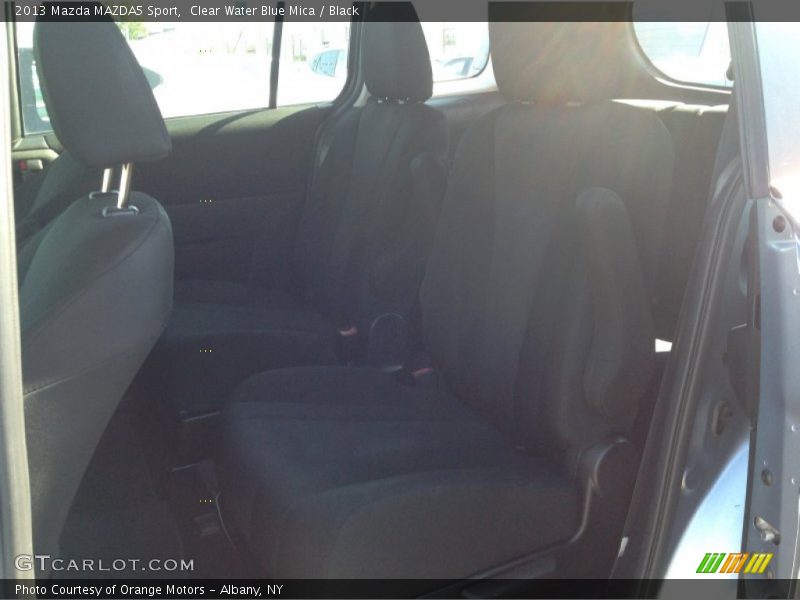 Clear Water Blue Mica / Black 2013 Mazda MAZDA5 Sport