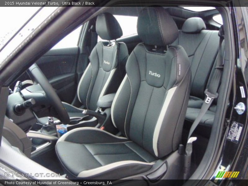 Front Seat of 2015 Veloster Turbo