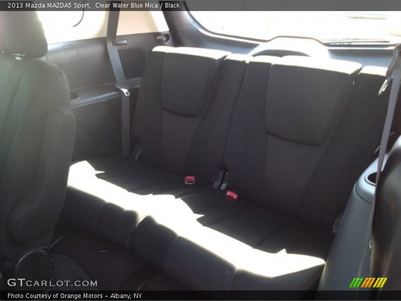 Clear Water Blue Mica / Black 2013 Mazda MAZDA5 Sport