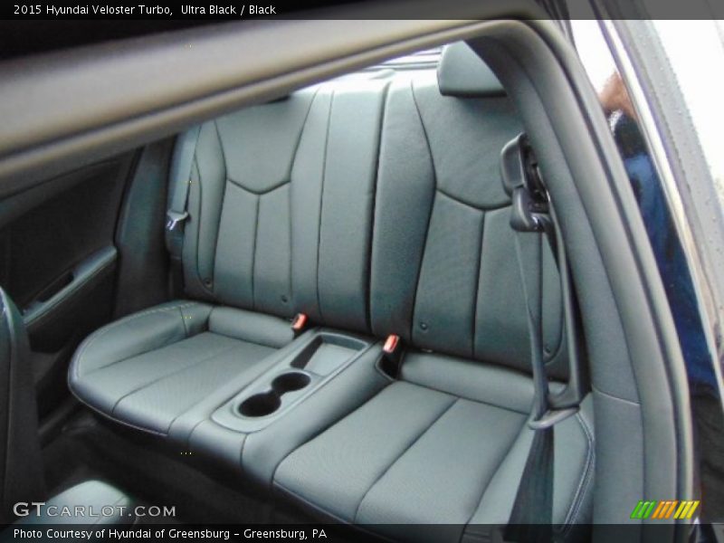 Rear Seat of 2015 Veloster Turbo