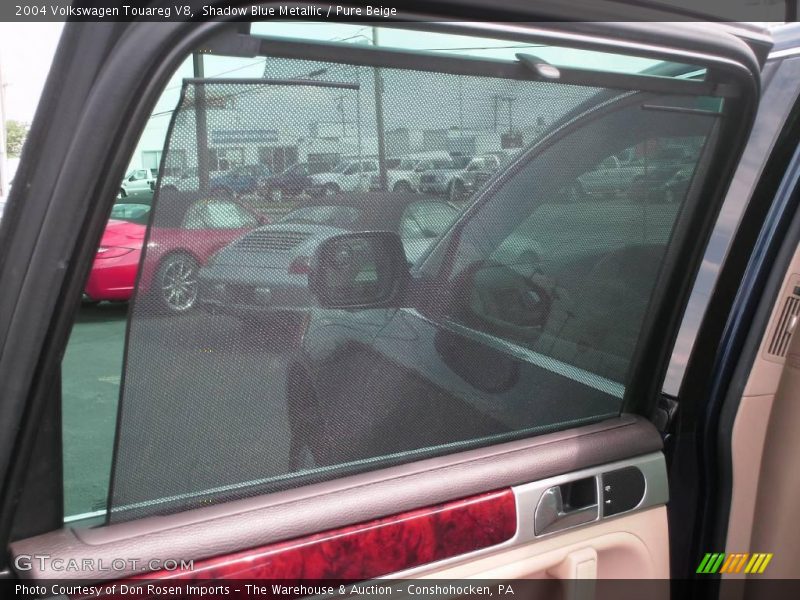 Shadow Blue Metallic / Pure Beige 2004 Volkswagen Touareg V8