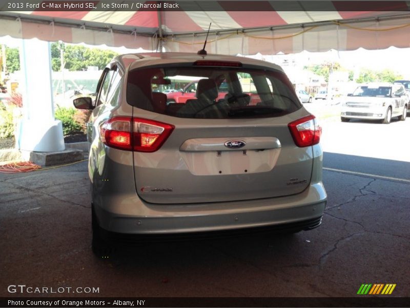 Ice Storm / Charcoal Black 2013 Ford C-Max Hybrid SEL