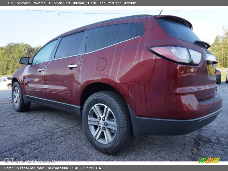  2015 Traverse LT Siren Red Tintcoat