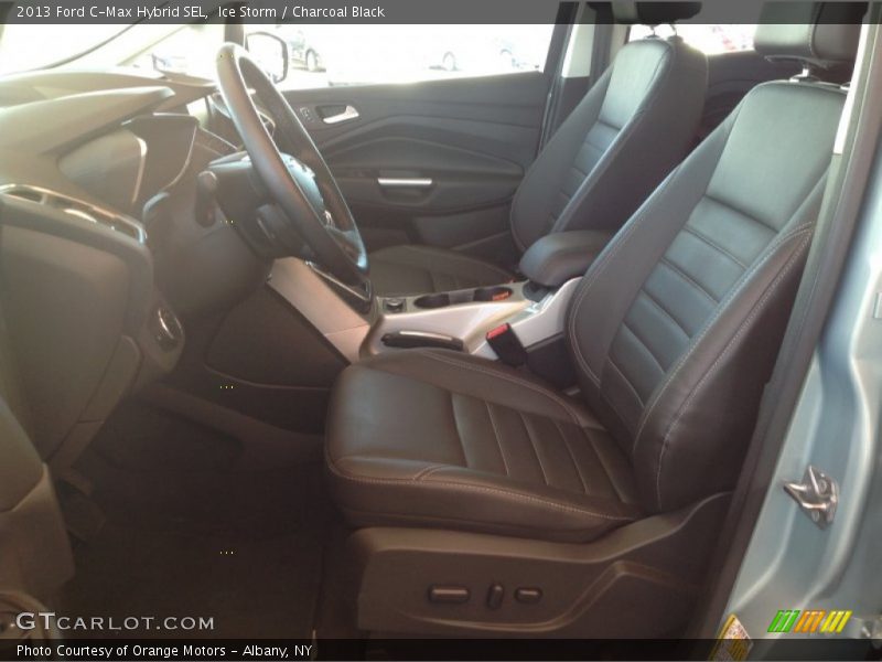 Ice Storm / Charcoal Black 2013 Ford C-Max Hybrid SEL