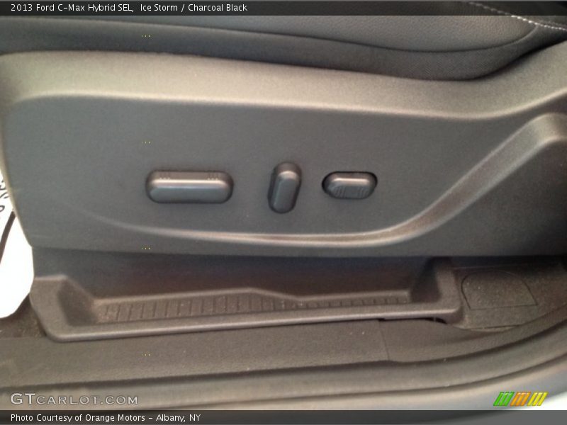 Ice Storm / Charcoal Black 2013 Ford C-Max Hybrid SEL