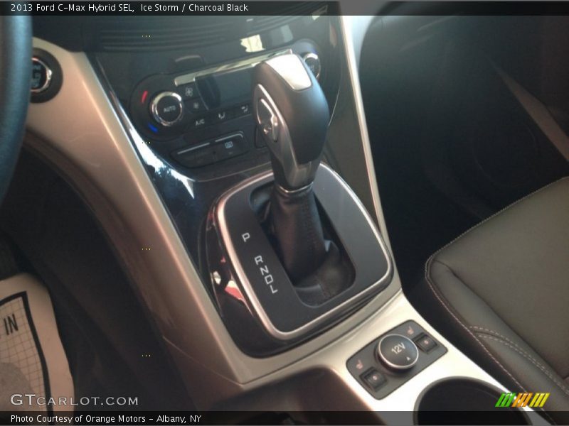 Ice Storm / Charcoal Black 2013 Ford C-Max Hybrid SEL