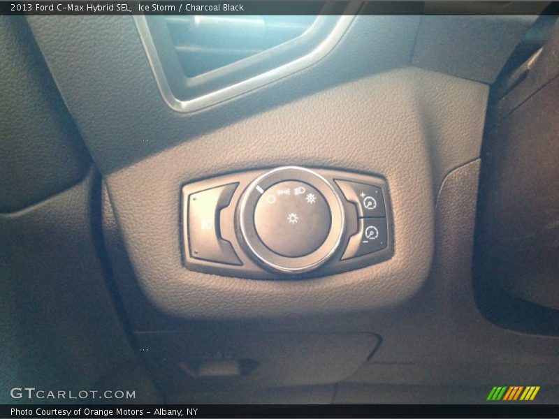 Ice Storm / Charcoal Black 2013 Ford C-Max Hybrid SEL