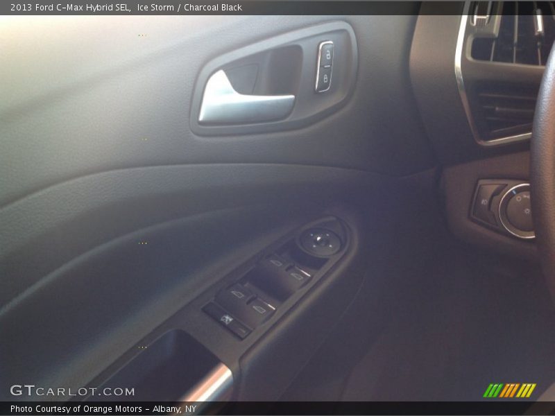 Ice Storm / Charcoal Black 2013 Ford C-Max Hybrid SEL