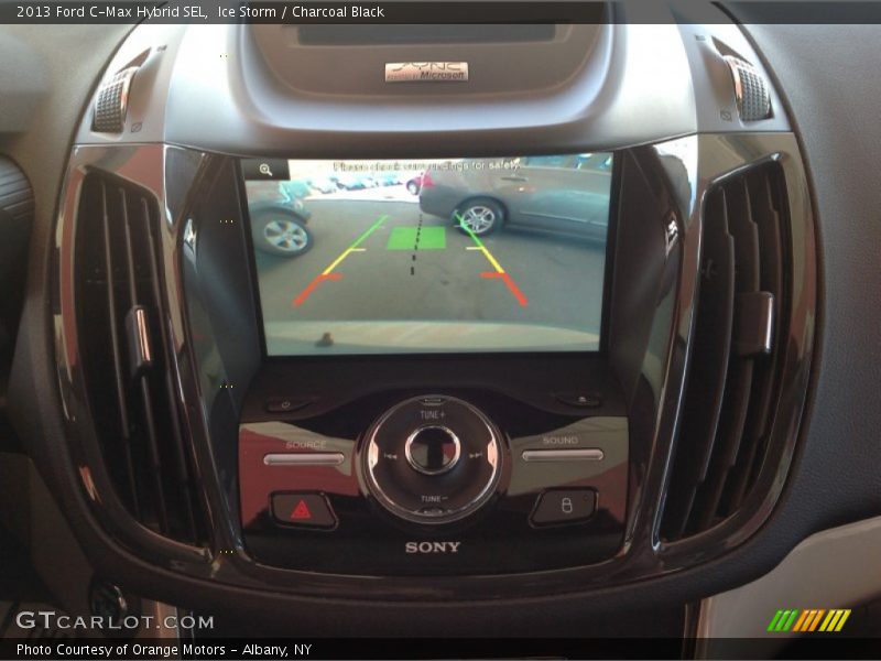 Ice Storm / Charcoal Black 2013 Ford C-Max Hybrid SEL