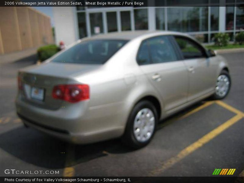Wheat Beige Metallic / Pure Beige 2006 Volkswagen Jetta Value Edition Sedan