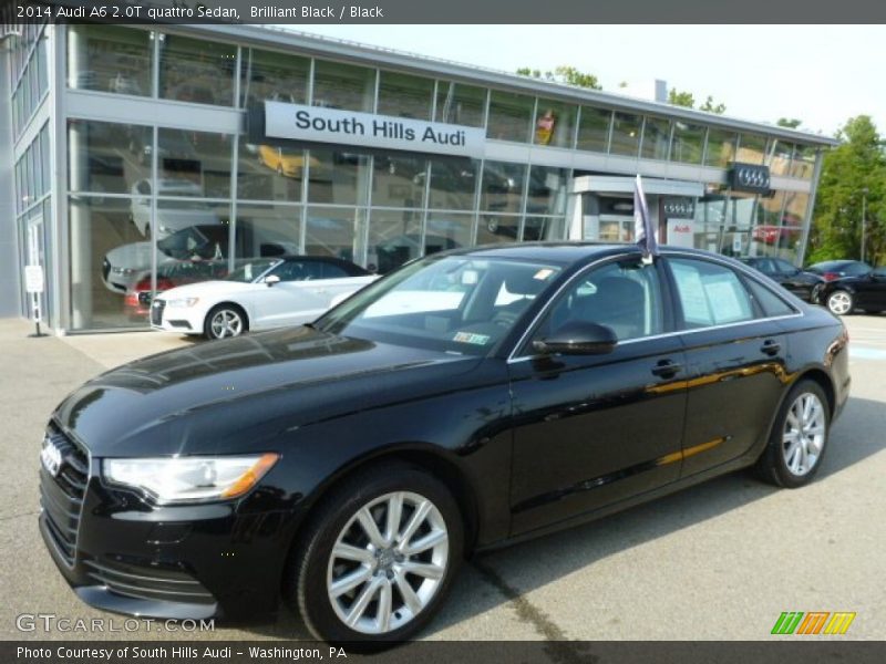 Brilliant Black / Black 2014 Audi A6 2.0T quattro Sedan