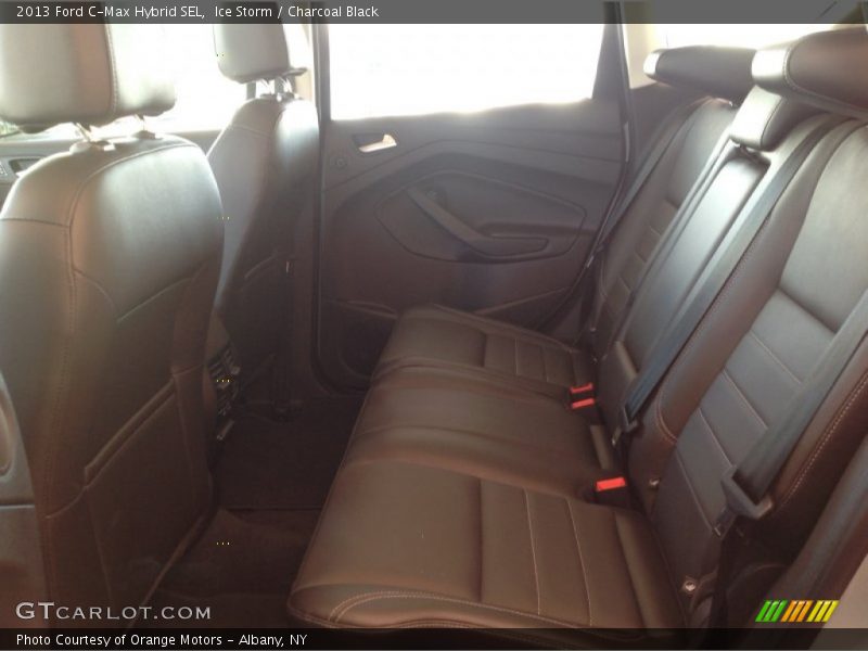 Ice Storm / Charcoal Black 2013 Ford C-Max Hybrid SEL