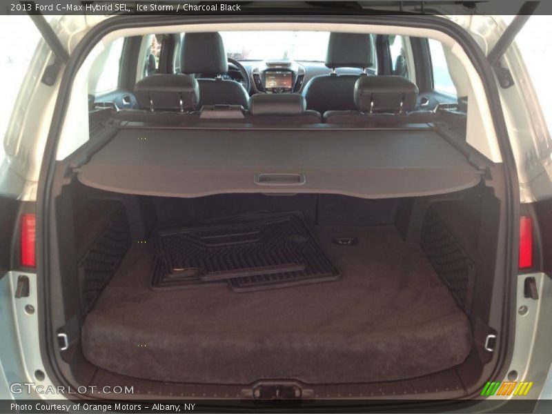 Ice Storm / Charcoal Black 2013 Ford C-Max Hybrid SEL