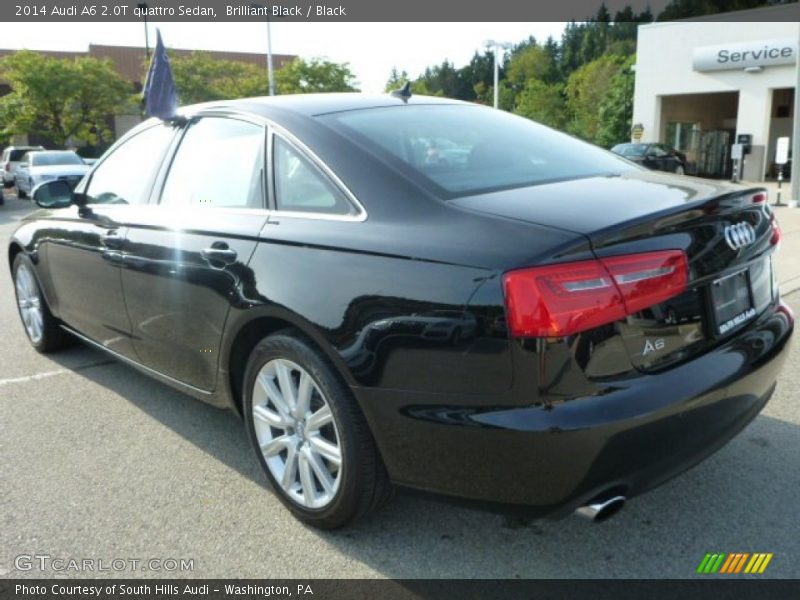 Brilliant Black / Black 2014 Audi A6 2.0T quattro Sedan
